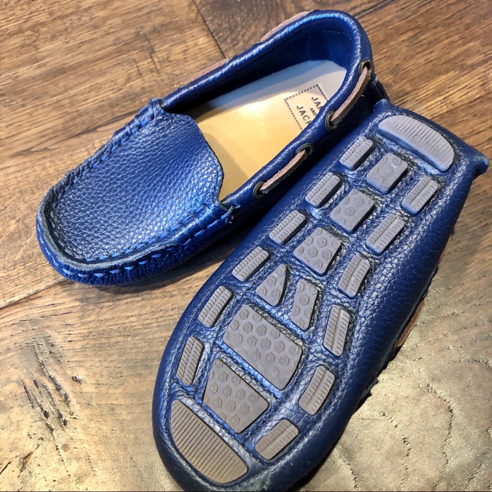 Navy Janie and Jack Loafers